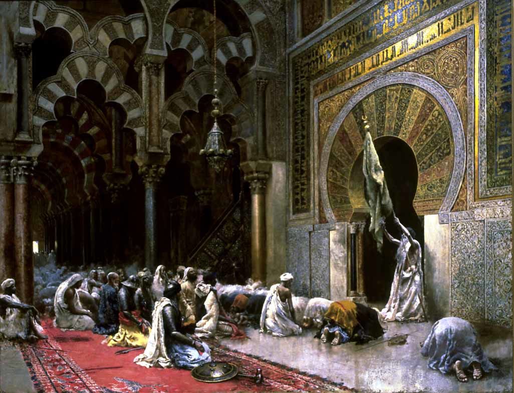 painting of the Great Mosque of Cordoba